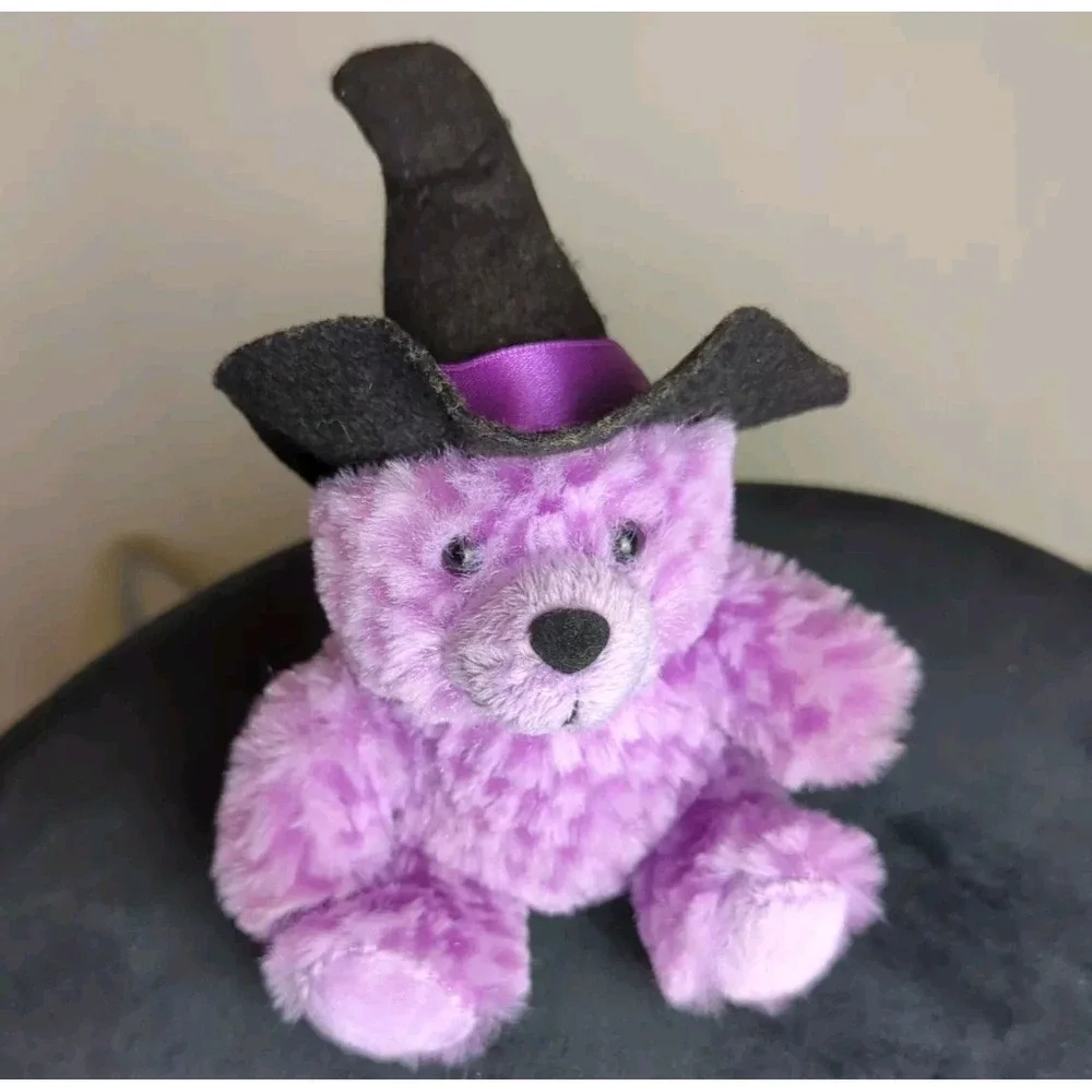 Halloween Galerie‎ Plush Purple Witch Bear